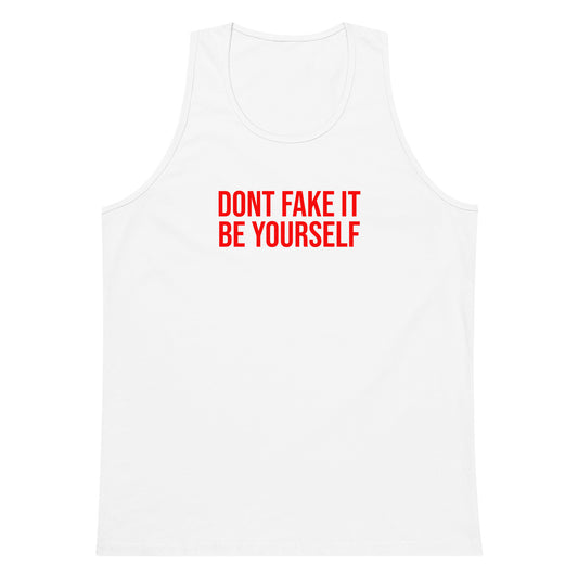 Men’s Be Yourself Happily Antisocial tank top