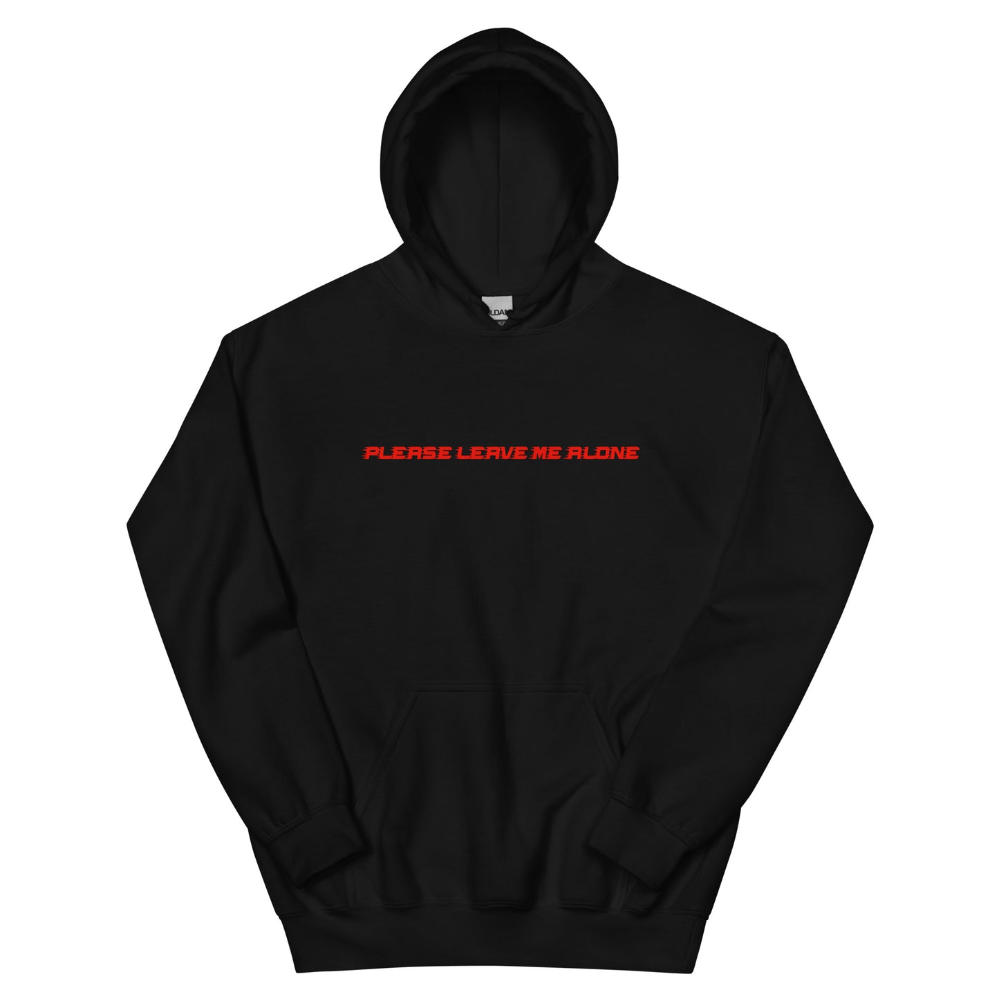 Unisex Please Leave Me Alone Happily Antisocial Hoodie