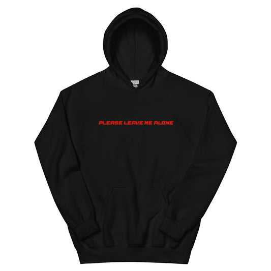 Unisex Please Leave Me Alone Happily Antisocial Hoodie